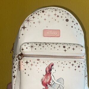 Disney White and Pink Backpack